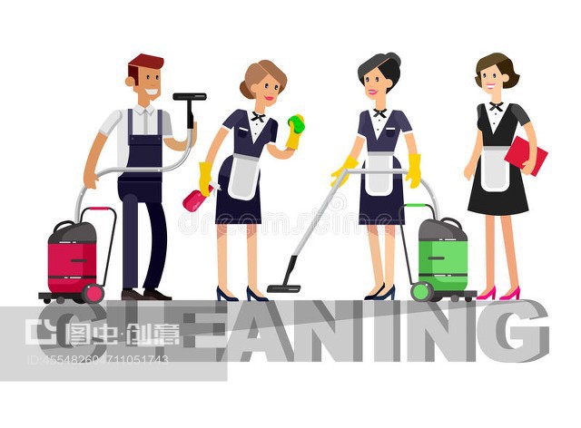 清洁服务海报设计 专业设计服务，提升品牌形象